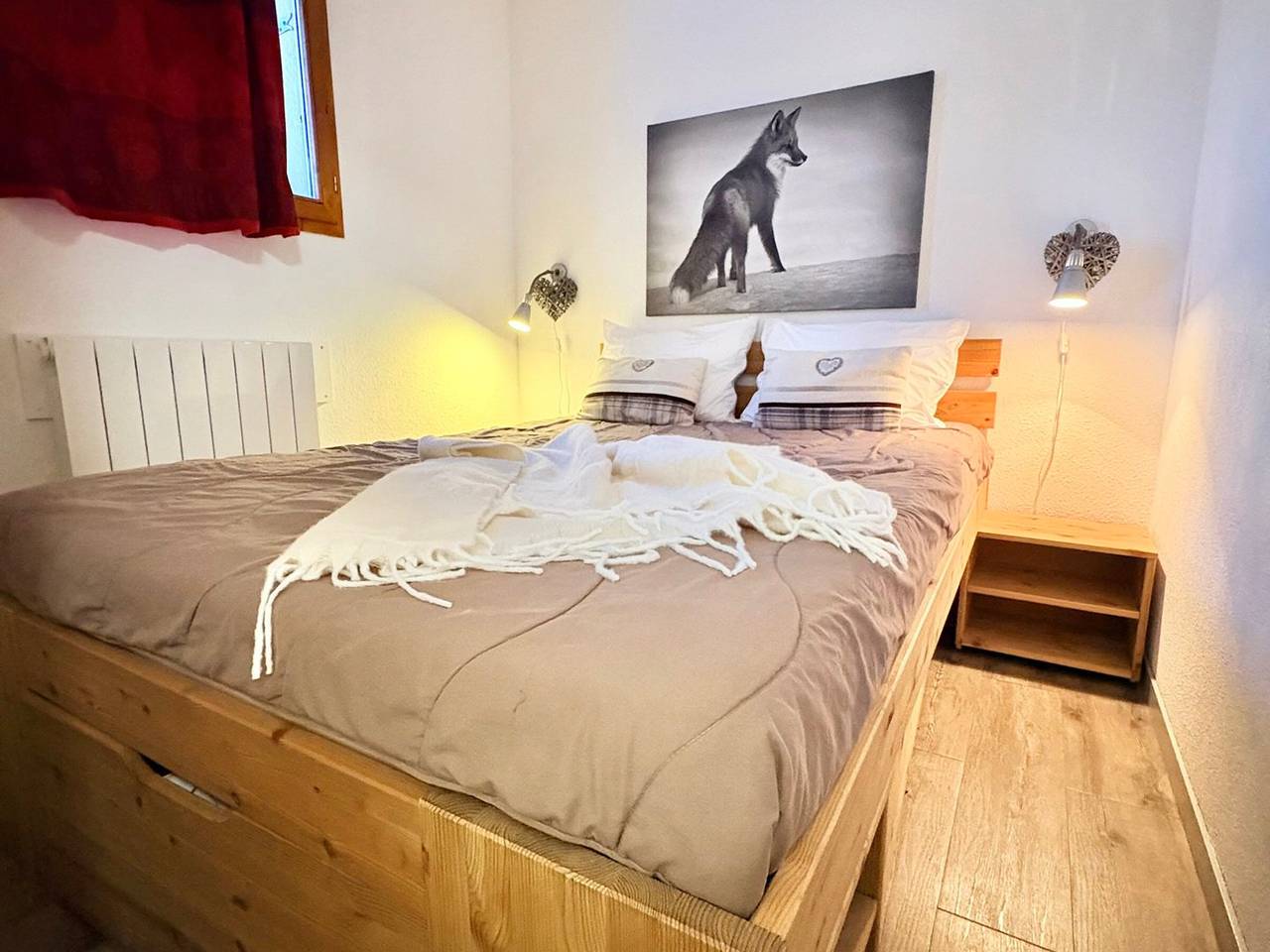 Ganze Wohnung, **Modane: Schönes renoviertes Apartment für 6 Pers. mit Terrasse, Ski-In/Ski-Out, Wlan** in Valfréjus, Modane