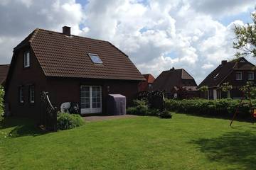 Ferienhaus für 5 Personen, mit Terrasse und Garten in Friedrichskoog