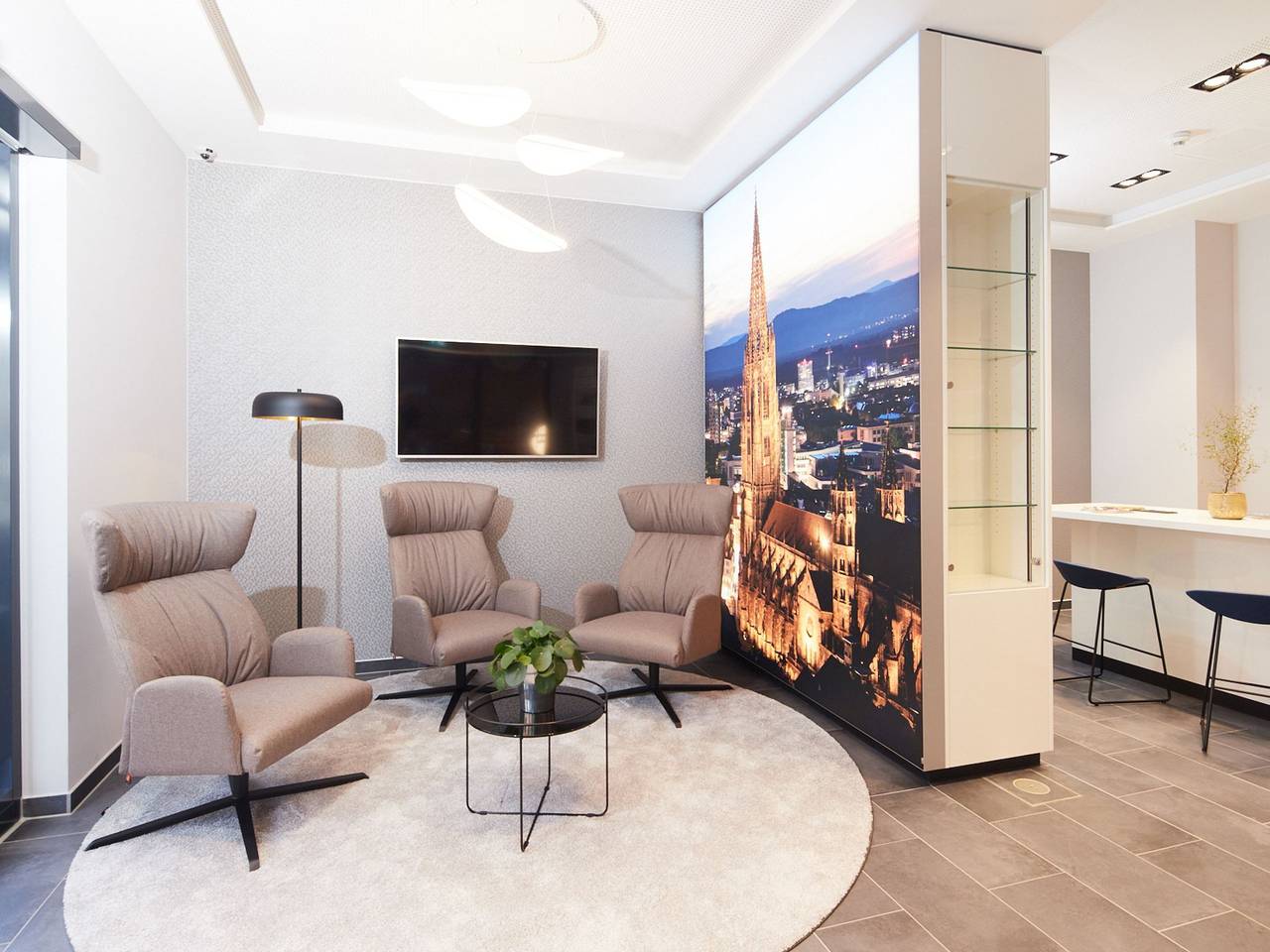 Boutiquehotel am Stadtgarten - Comfort Doppelzimmer in Freiburg, Südschwarzwald