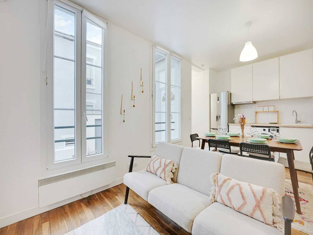 Ganze Wohnung, Modernes Haus mit Klimaanlage in Asnières-sur-Seine, Hauts-de-Seine