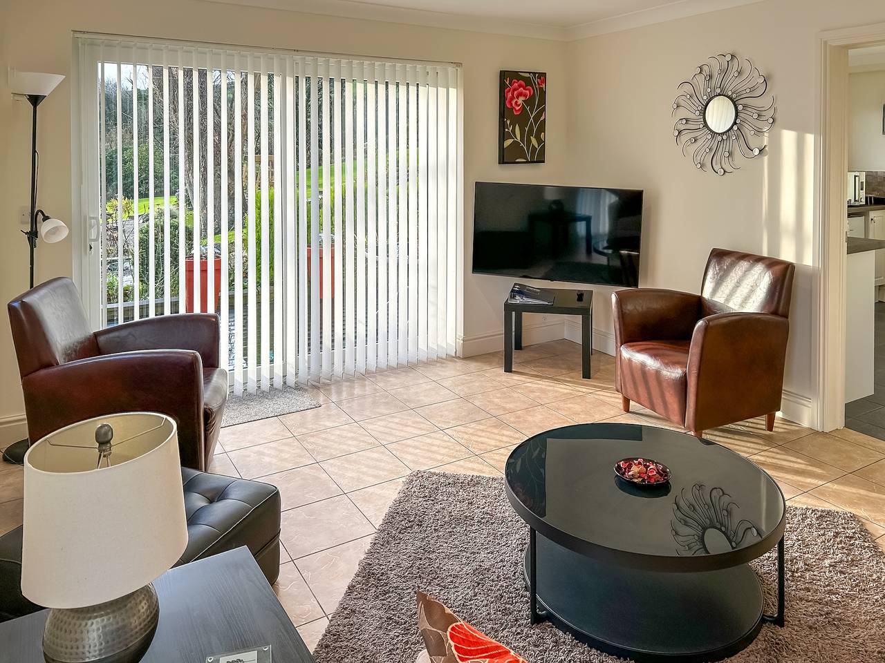 At Cedar Lodge Apartment in Maughold, Isle of Man