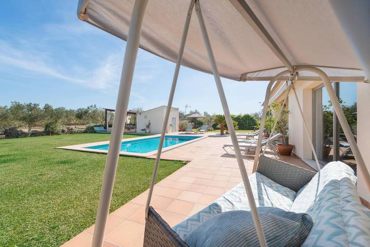Sa Finca - Villa with private pool in Muro. Free Wifi in Muro, North Majorca