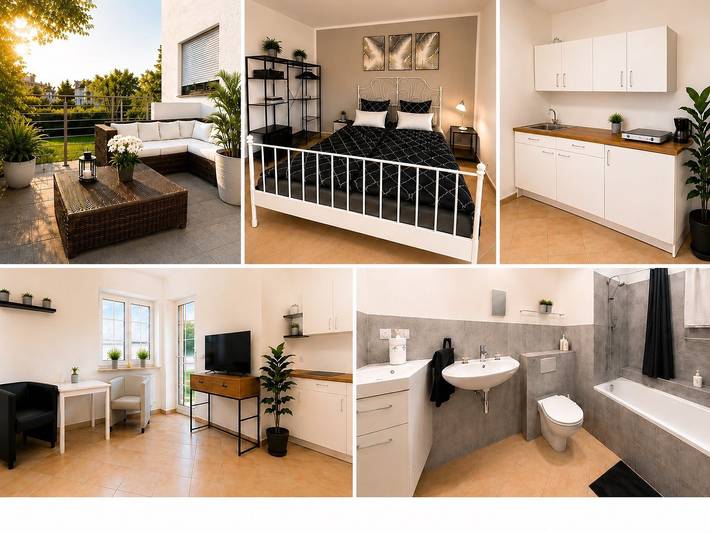 Ferienwohnung für 2 Personen, mit Terrasse in Bad Aibling - 2