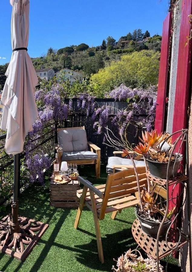 Appartement de vacances pour 4 personnes, avec terrasse et vue, animaux acceptés