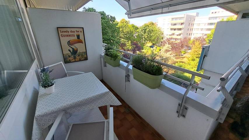 Vakantieappartement voor 2 personen, met balkon en uitzicht in München