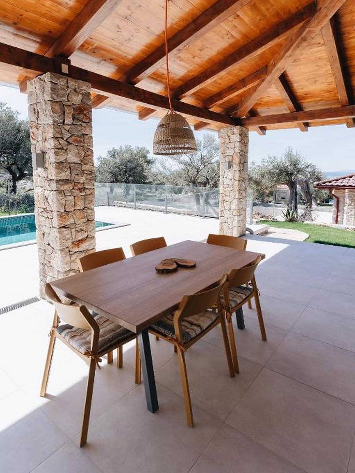 Experience Villa Kadila – Heated Pool & Sauna in a Timeless Olive Grove in Novalja, Pag