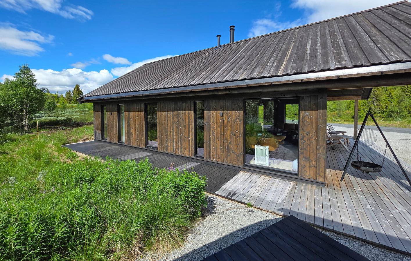 Ferienhaus für 6 Personen mit Ausblick in Ål