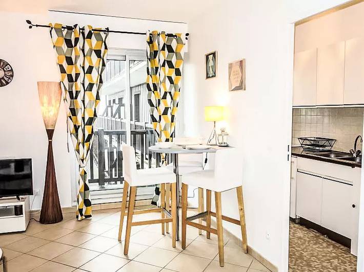 Appartement de vacances pour 7 personnes, avec balcon à Deauville