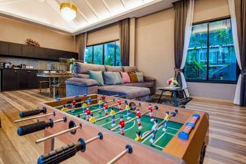 Location de vacances pour 14 personnes, avec jardin en Thailande