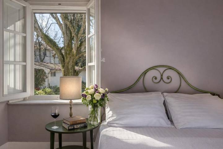Casa vacanza per 3 persone, con Terrazza e Giardino nonché Piscina e Panorama a Carmignano