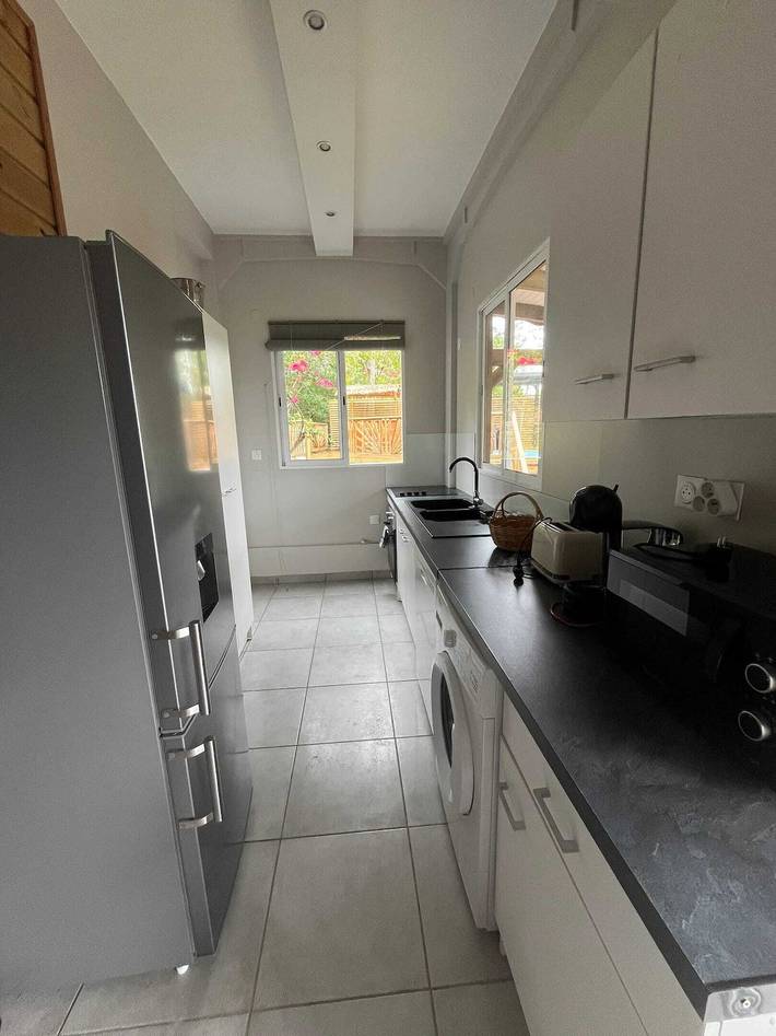 Ganze Wohnung, Gemütliches Apartment mit Pool in Deshaies 60 m² in Deshaies, Guadeloupe