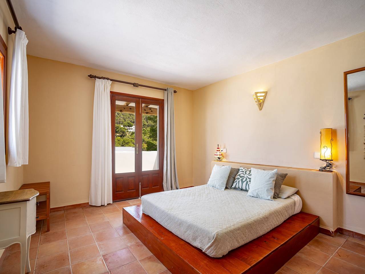 Ruhige Villa in Cala Vadella mit Pool in Cala Vedella, Sant Josep de sa Talaia
