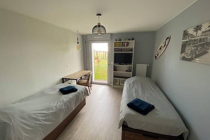 Entire apartment, L'olivier en Baie, Appartement de Standing T3 Avec vue Baie, Parking in Saint-Valery-sur-Somme, Abbeville region