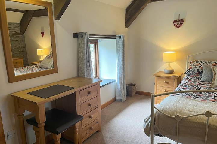 Historic Stable Conversion with Large Decking & Farm Animals in Cardigan Bay