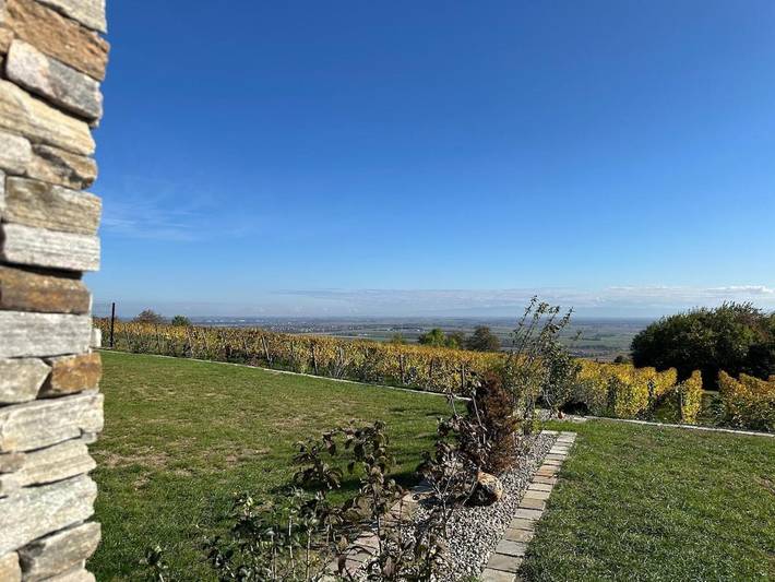 Appartement de vacances pour 2 personnes, avec vue ainsi que sauna et terrasse