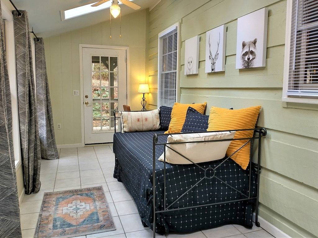 Log Cabin with Stream on 2 Acres <20 Min to Downtown Asheville with 1 Gig Fiber in Madison County (NC)