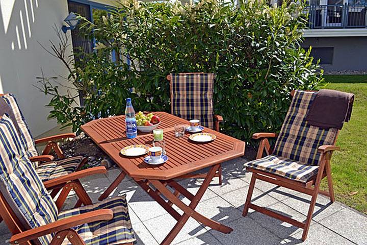 Appartement entier, Appartement de vacances pour 4 personnes avec terrasse in Hauptstrand Glowe, Glowe