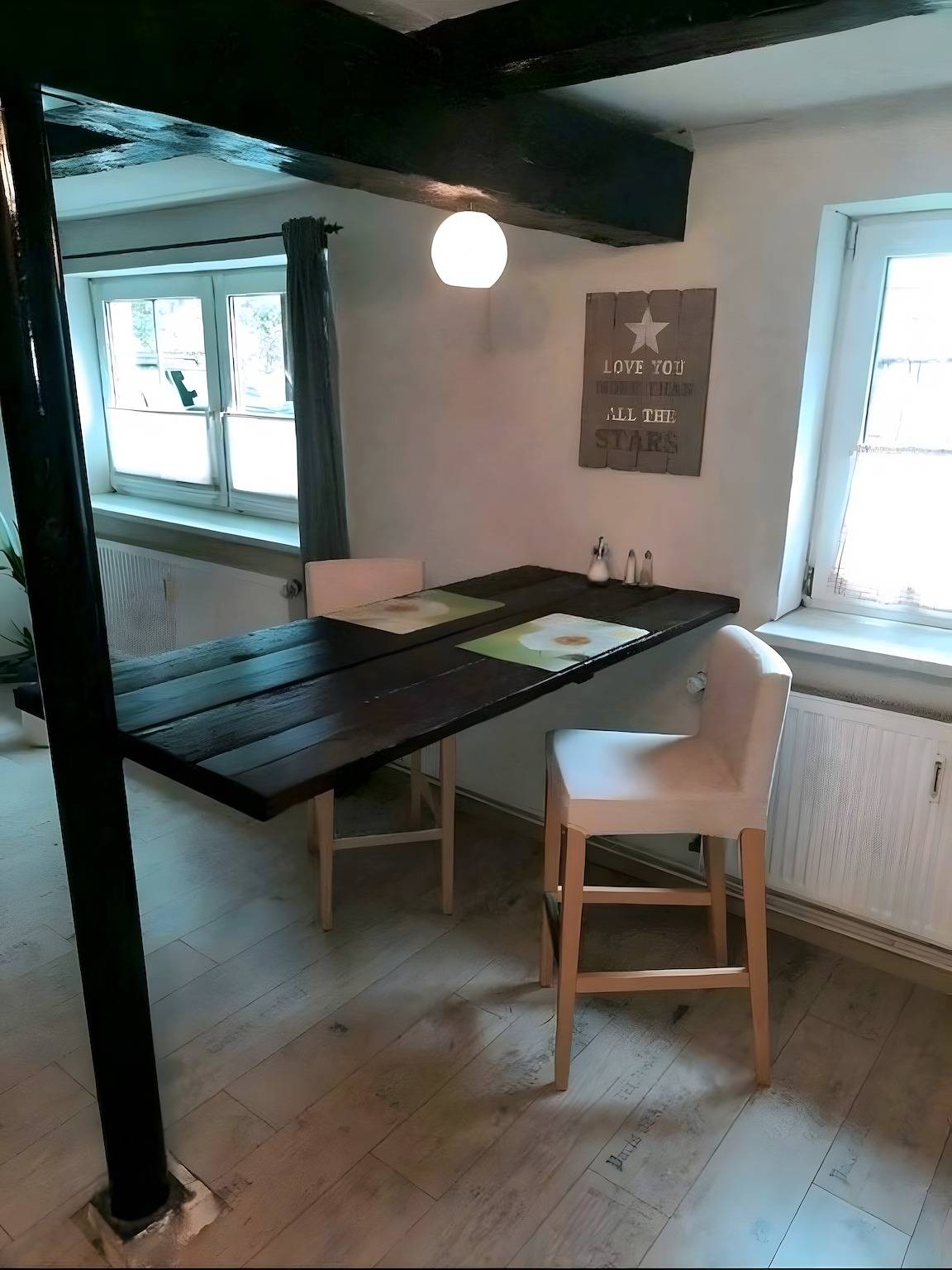 Entire apartment, Apartment 'Abendsonne' with Shared Terrace, Shared Garden and Wi-Fi in Mulsum, Cuxland