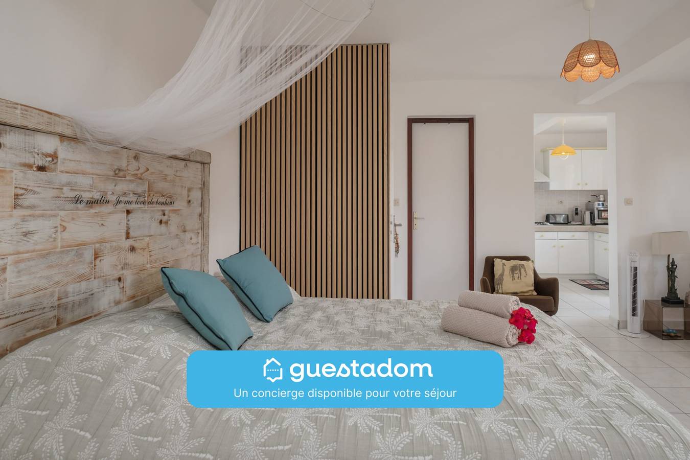 Studio entier, L’écrin - 40 m² - Entre mer et volcan in Baillif, Guadeloupe