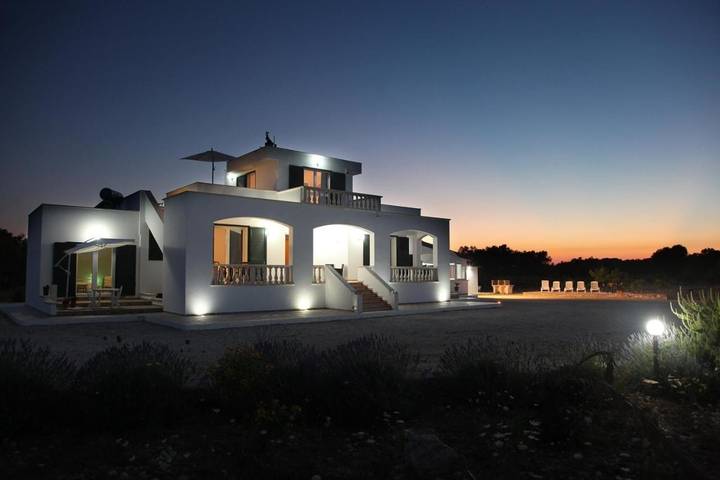 B&b per 2 persone, con Balcone e Terrazza nonché Giardino e Panorama in Porto Selvaggio