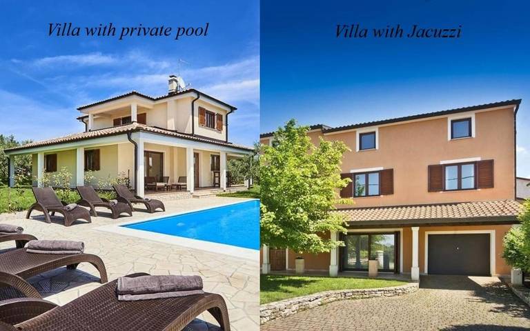 Villa für 10 Personen, mit Pool und Ausblick sowie Garten in Kaštel (Plovanija)