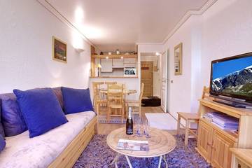 Gîte pour 4 personnes, avec balcon dans Courchevel 1850