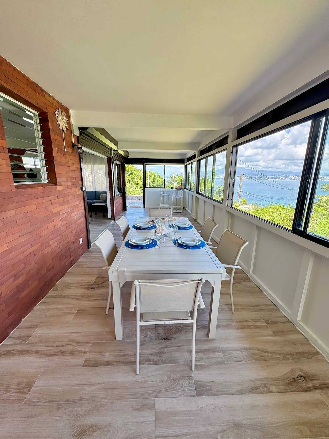 Maison Charmante avec Vue Mer à Les Trois-Îlets in Les Trois-Îlets, Martinique