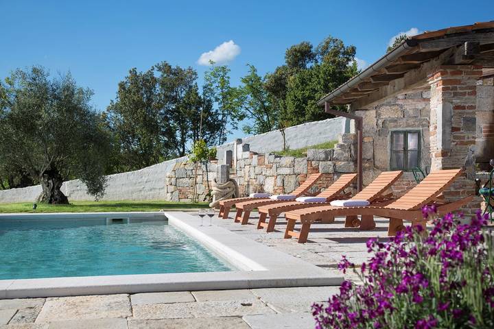 Villa für 8 Personen, mit Sauna und Pool sowie Garten und Meerblick in Labin - 3