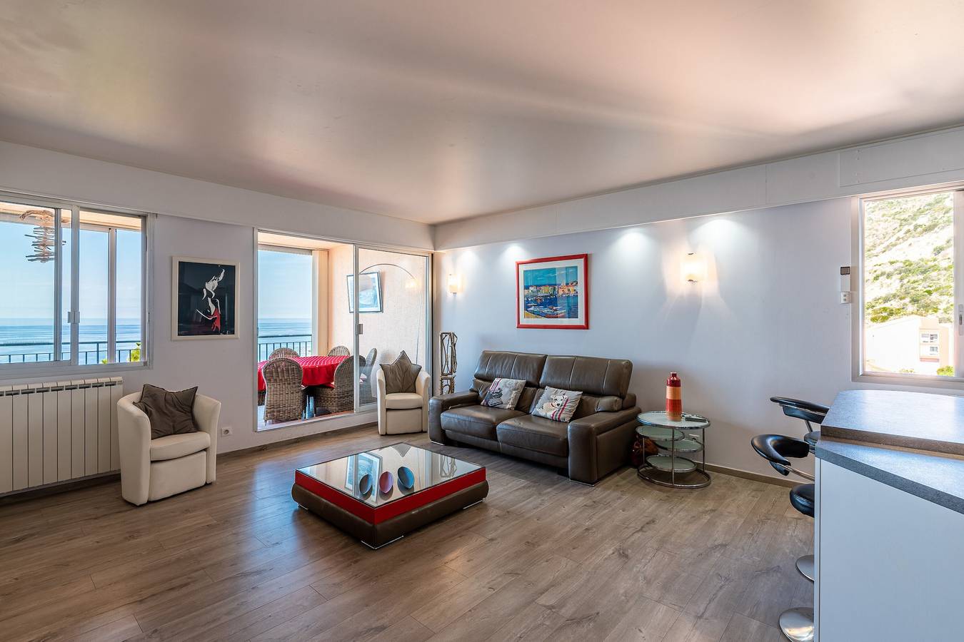 Ganze Wohnung, Ferienwohnung 'Standing Climatisé Vue Mer' mit Meerblick, Wlan und Klimaanlage in Ajaccio, Ajaccio und Umgebung