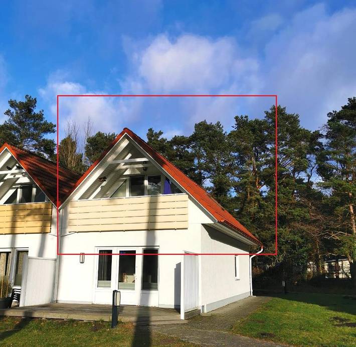 Ferienpark für 4 Personen, mit Balkon und Ausblick
