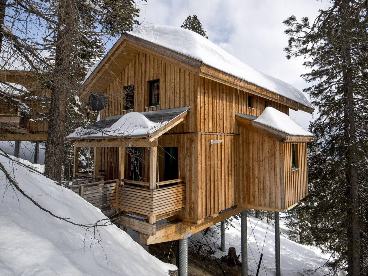 Geräumiges Chalet mit Whirlpool in Stadl-Predlitz, Turracher Höhe