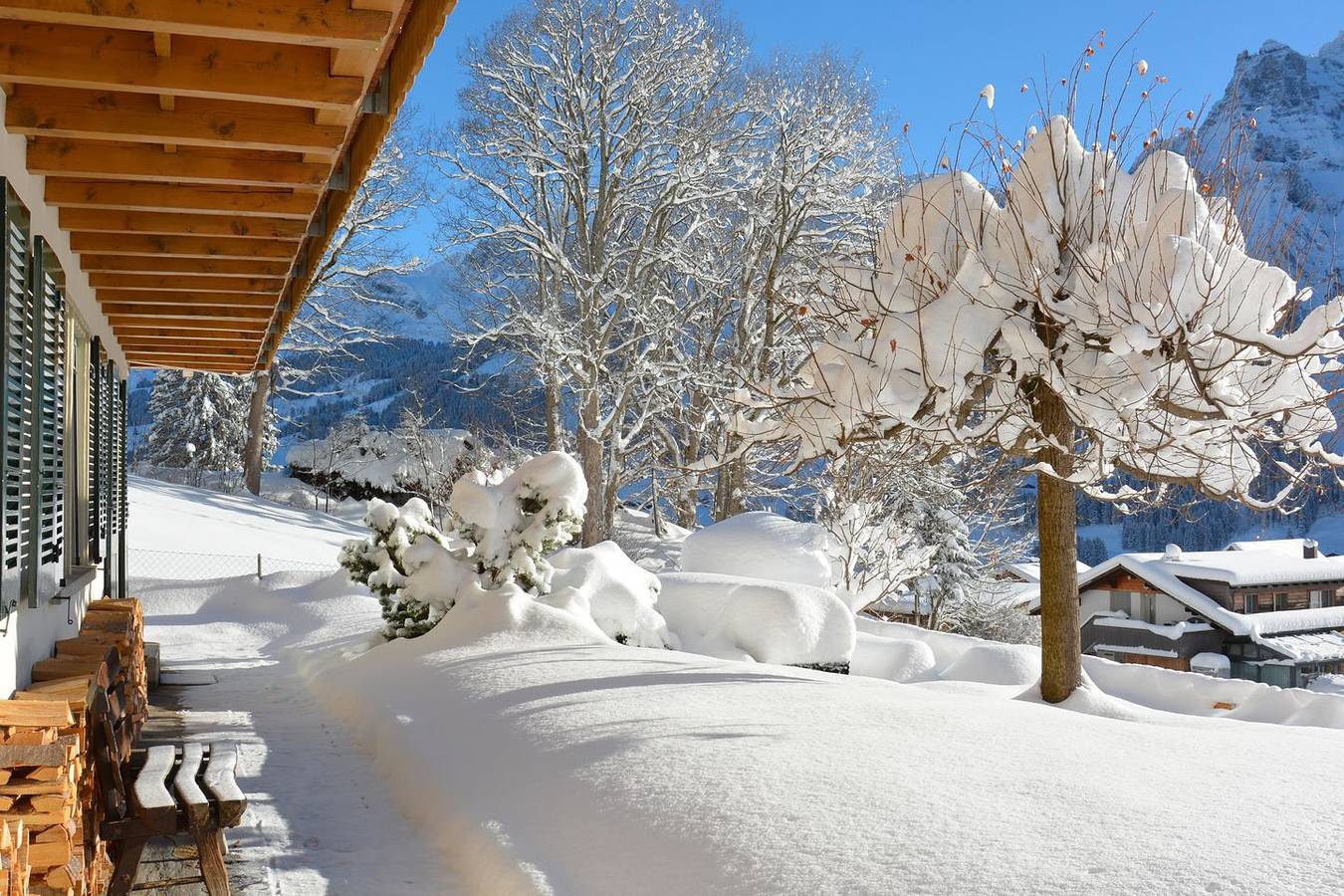 Ganze Wohnung, Ferienwohnung im Herzen von Adelboden mit Bergblick in Adelboden, Frutigen - Lenk - Adelboden