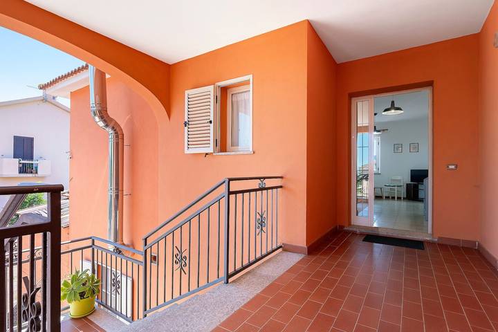Hel lägenhet, Del Corso Apartment with Private Terrace and Air Conditioning in San Teodoro, Olbia-Tempio