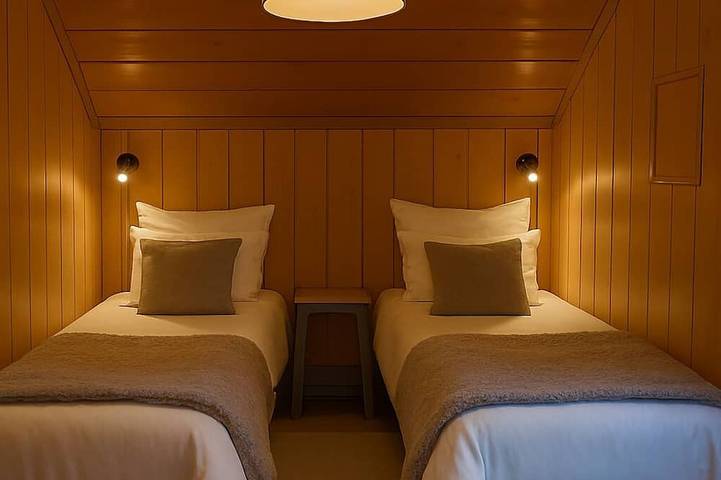 Chalet pour 8 personnes, avec balcon à Le Biot - 3