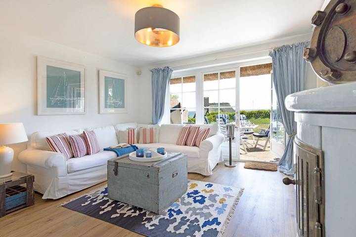 Ferienhaus mit Meerblick für 7 Personen, mit Ausblick und Sauna sowie Garten auf Sylt - 4
