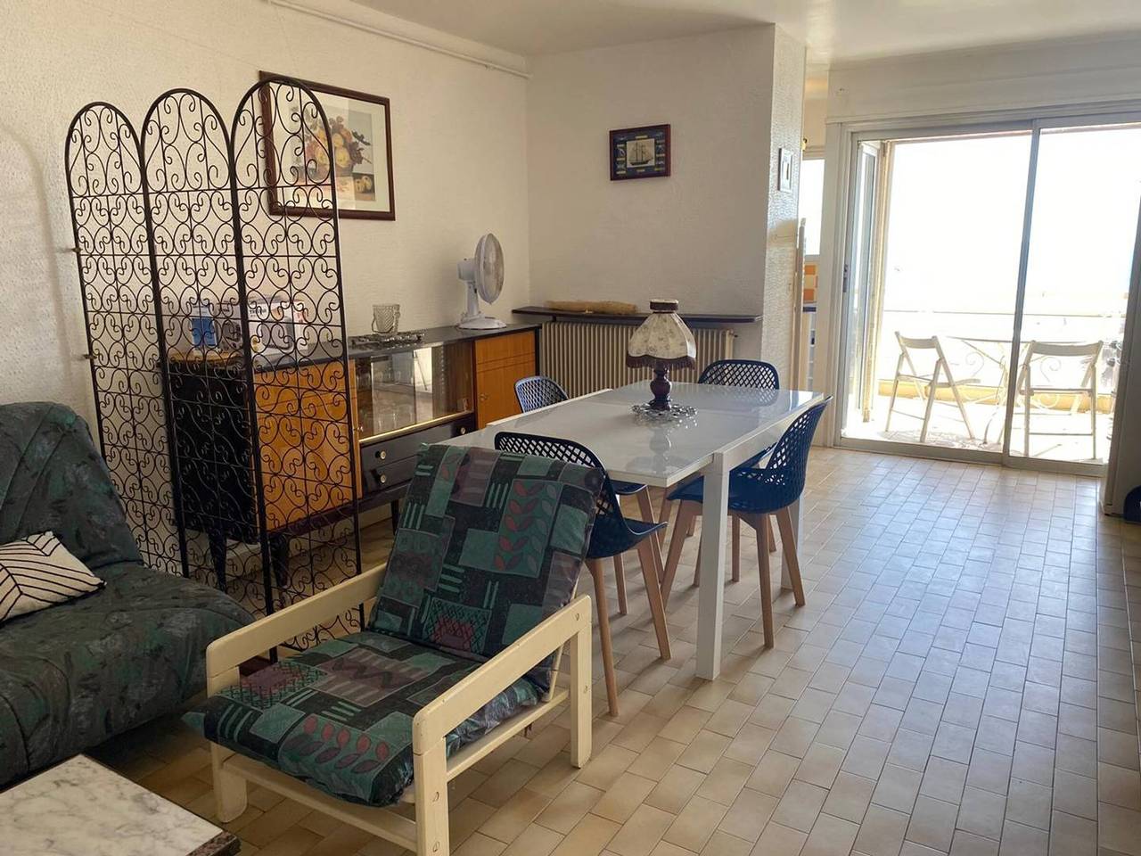 Appartement entier, Grand 2 pièces avec terrasse face à la mer à Canet-en-Roussillon in Canet-en-Roussillon, Côte d'Améthyste