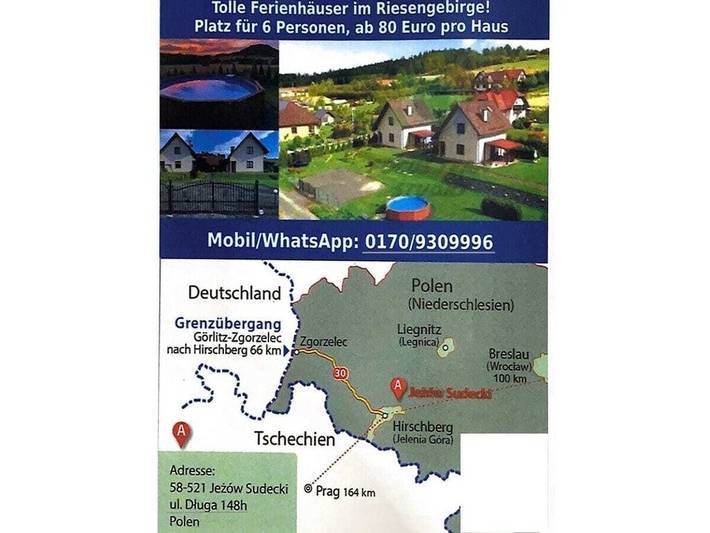 Ferienhaus mit 3 Schlafzimmer in Jelenia Góra, Sudeten (Polen)