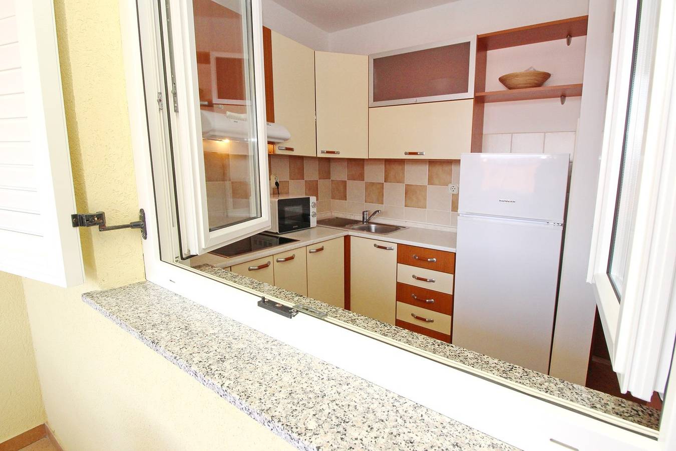 Hel lägenhet, Apartment Limun 3 - with Balcony, 350m from the Beach in Baška (olika betydelser), Krk