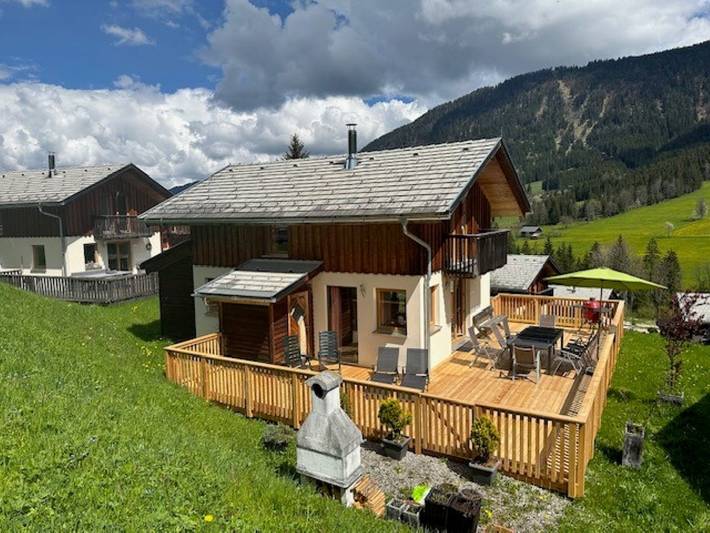 Ferienhaus für 8 Personen, mit Garten und Balkon sowie Sauna in Annaberg-Lungötz