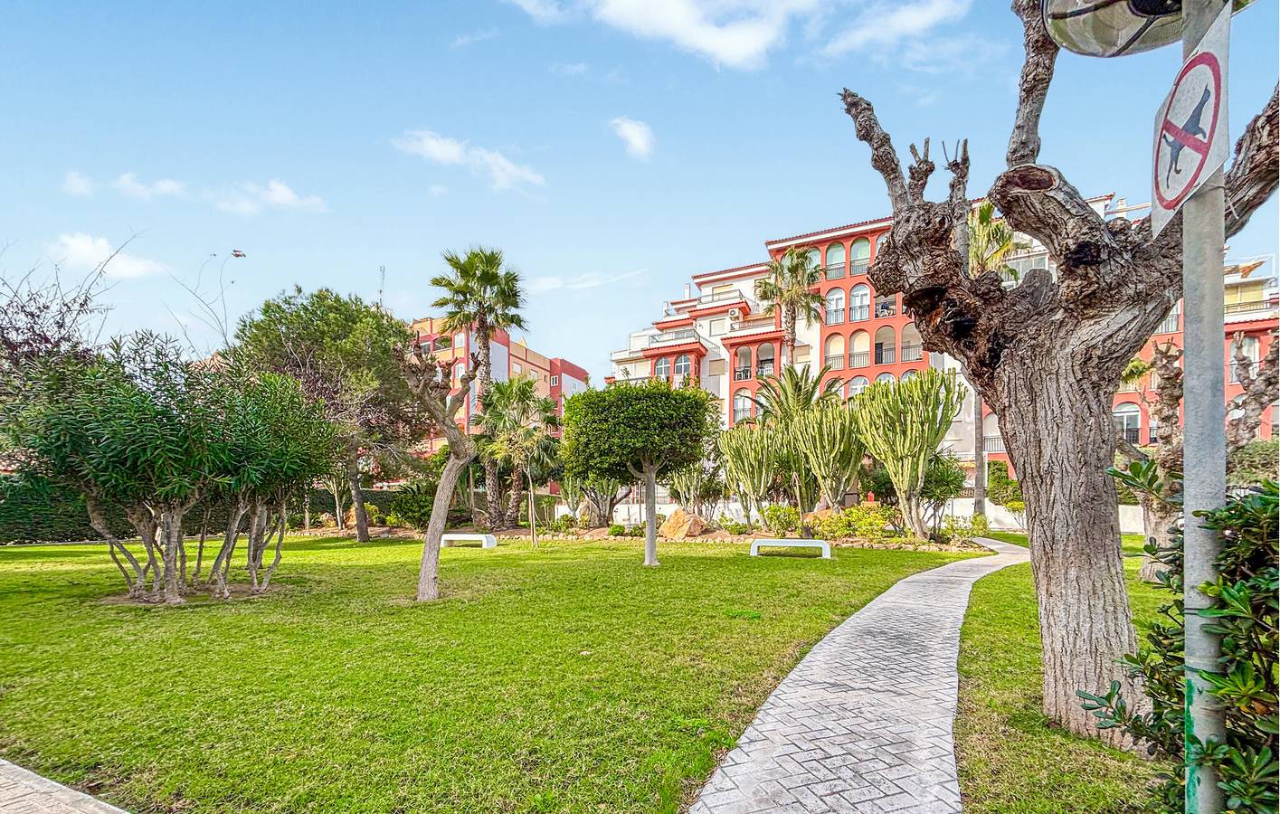 Entire holiday apartment, Beachside Apartment with Pool & Terrace, 2km to Beach in Las Calas, Torrevieja