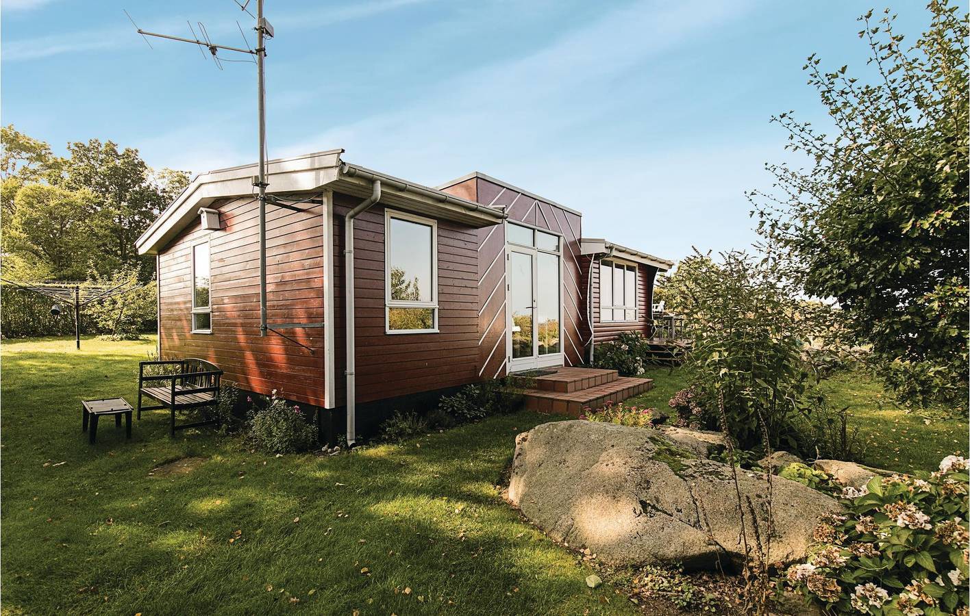 Ferienhaus für 6 Personen mit Terrasse in Allinge, Bornholm