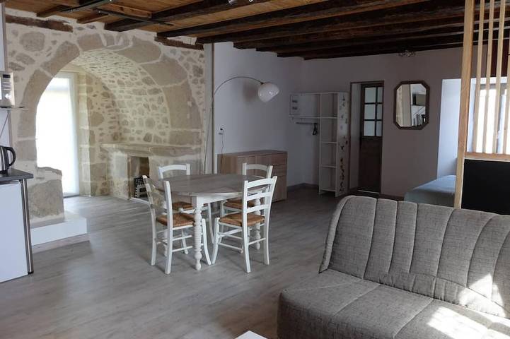 Appartement de vacances pour 4 personnes, avec jardin