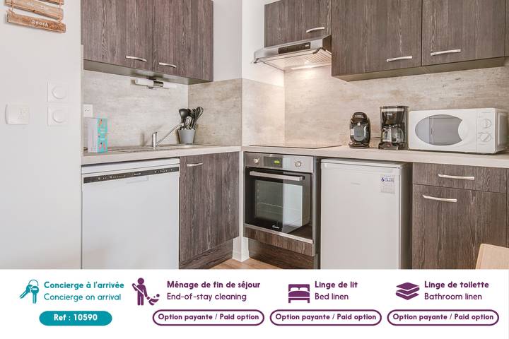 Appartement entier, Ressourcez-vous dans ce bel appartement à Lacanau in Lacanau Ocean, Lacanau