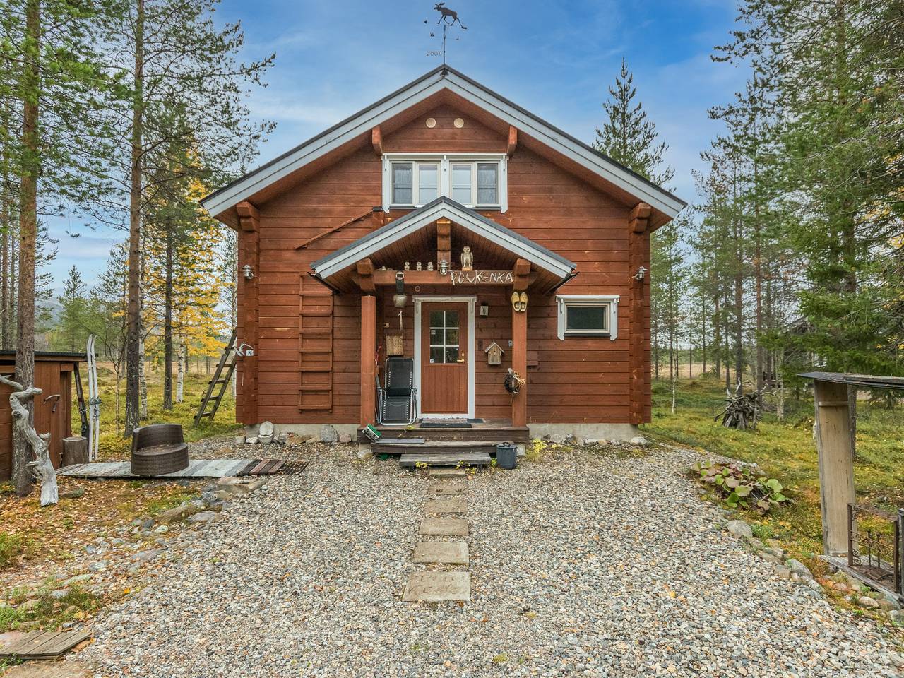 Puukenkä in Lappland