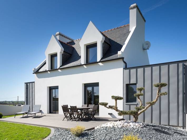 Ferienhaus für 6 Personen, mit Terrasse und Garten