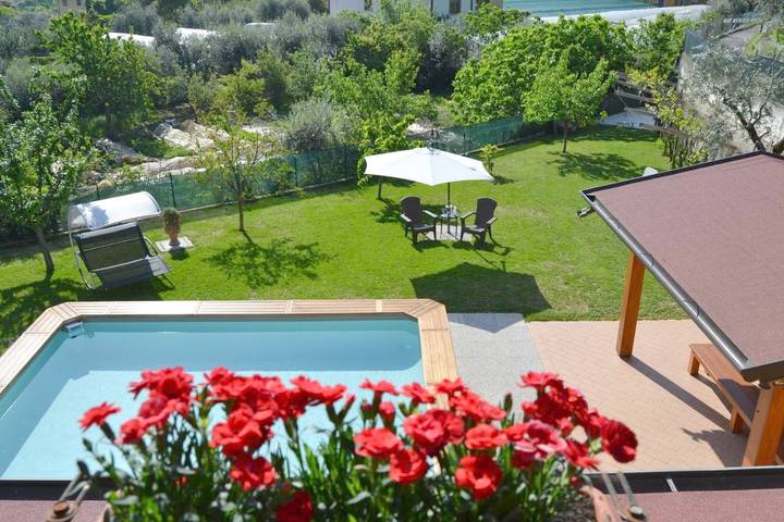 Ferienhaus für 5 Personen, mit Seeblick und Ausblick sowie Garten und Pool in Gardasee-Lombardei - 3