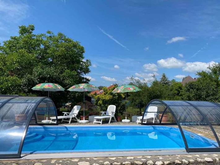 Ferienhaus für 12 Personen, mit Balkon und Garten in Ungarn