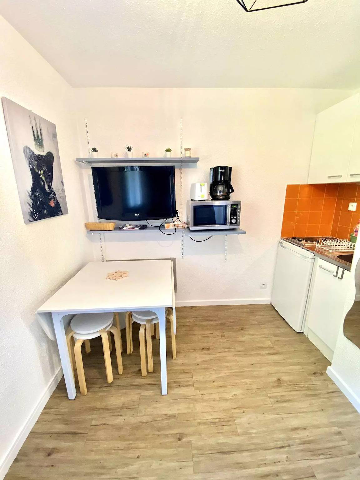 Estudio entero, Pleasant studenttte in the centre of the resort in Mont-de-Lans, Les Deux Alpes