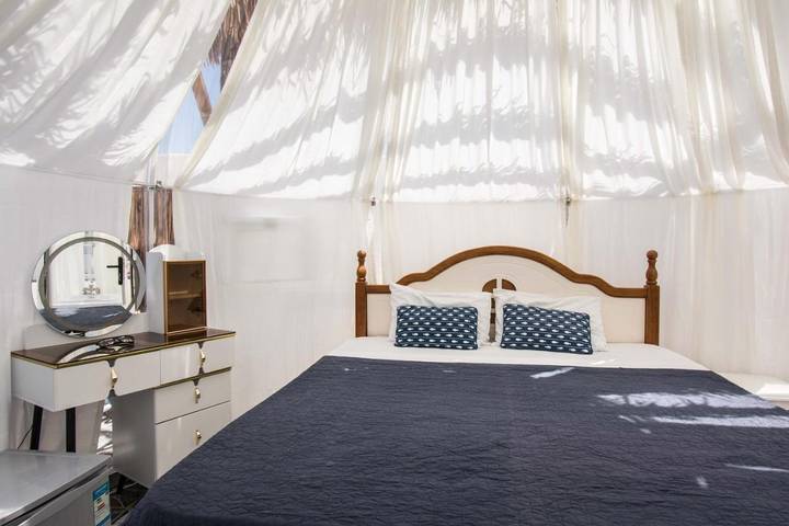 Zelt für 2 Personen, mit Ausblick und Terrasse sowie Pool auf Kreta - 2