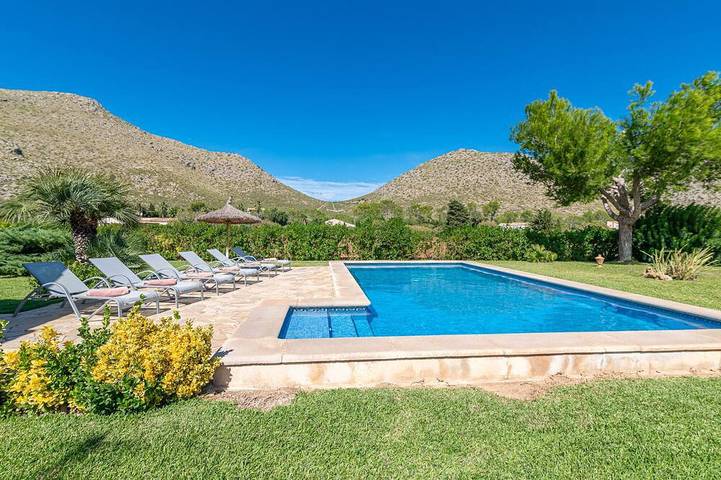 Vakantiehuis voor 6 personen, met terras en tuin in Las Palmeras